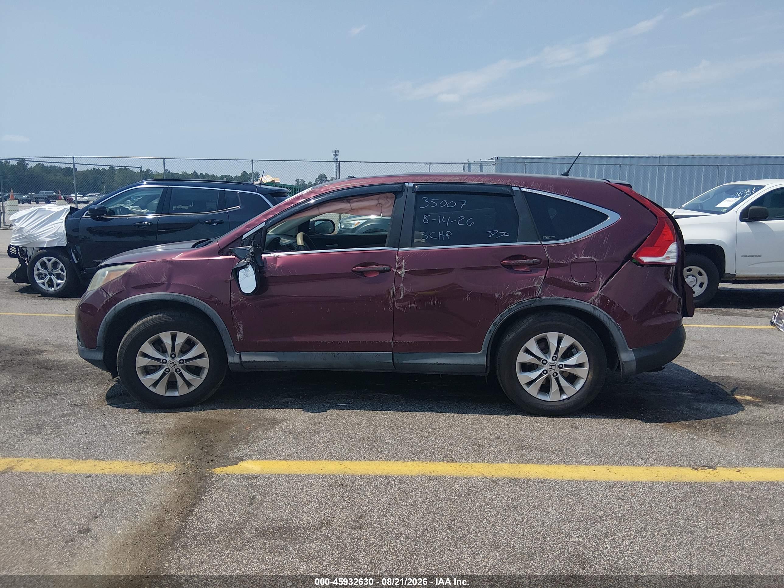 2012 HONDA CR-V EX