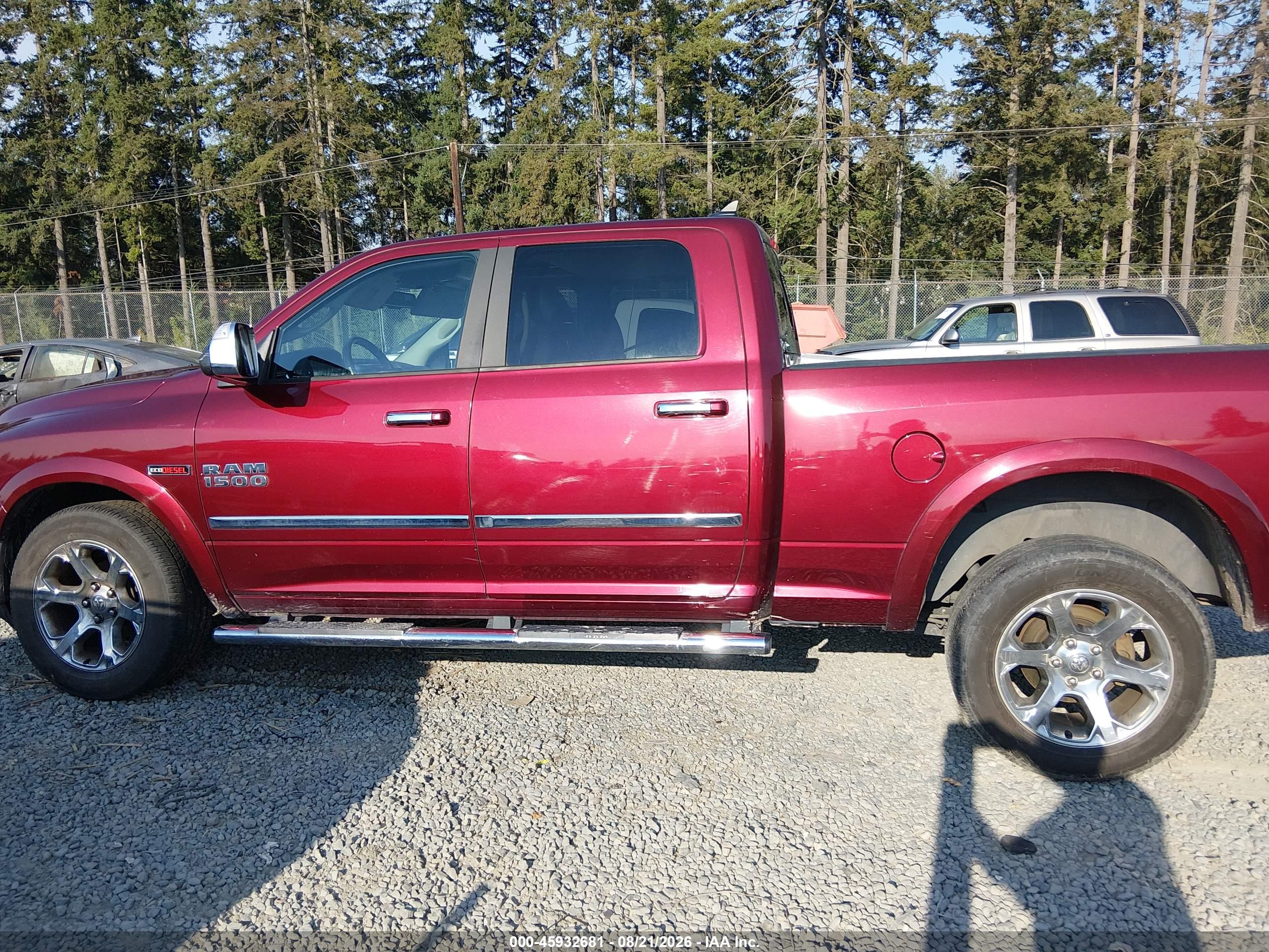 2018 RAM 1500 LARAMIE  4X4 6'4 BOX