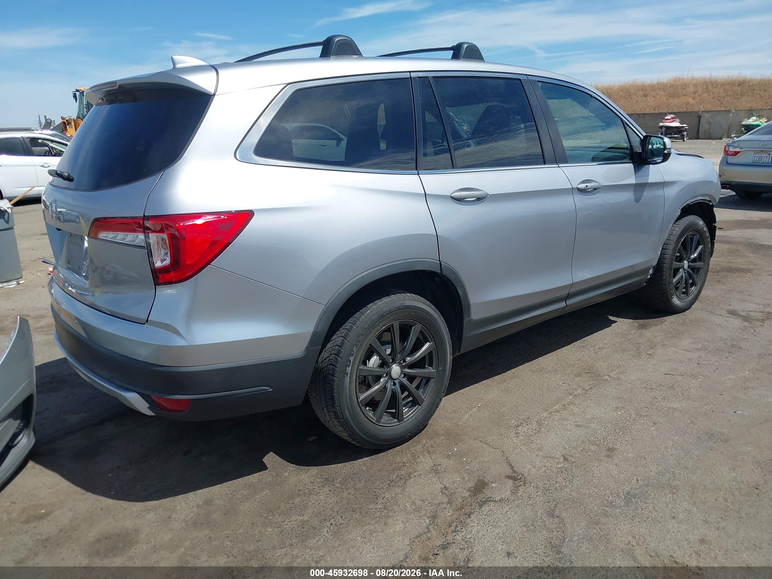 2019 HONDA PILOT EX — I4