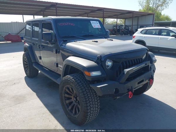 2018 JEEP WRANGLER UNLIMITED SPORT S 4X4