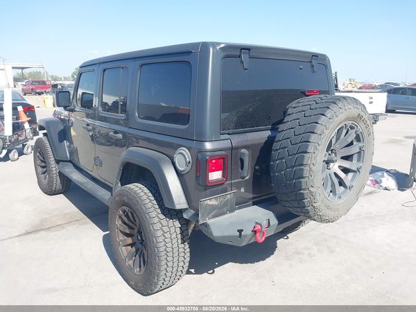 2018 JEEP WRANGLER UNLIMITED SPORT S 4X4