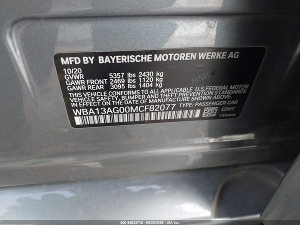 2021 BMW 530E
