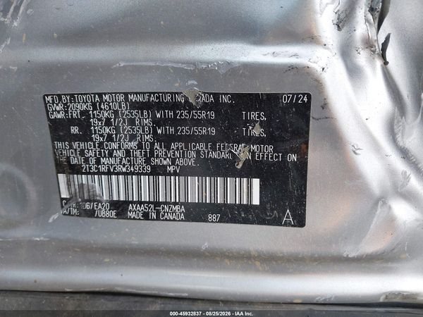 2024 TOYOTA RAV4 XLE PREMIUM