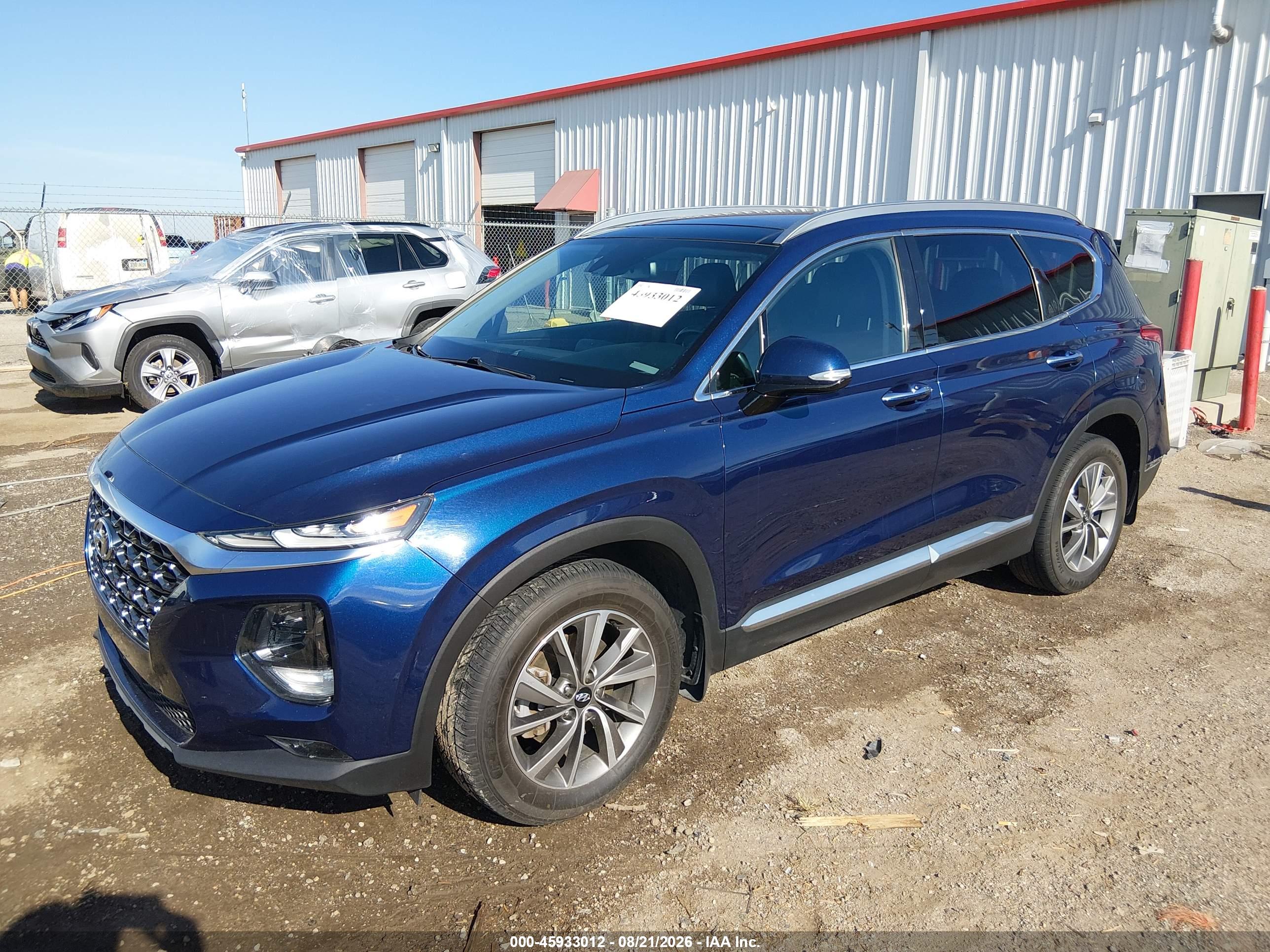 2020 HYUNDAI SANTA FE SEL — I2