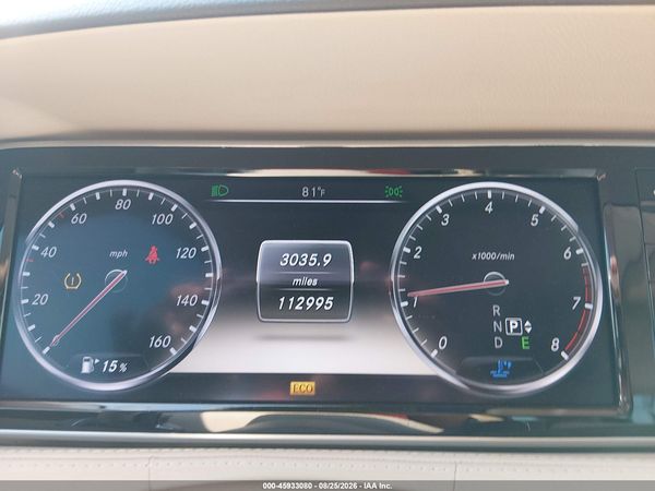 2014 MERCEDES-BENZ S 550 4MATIC