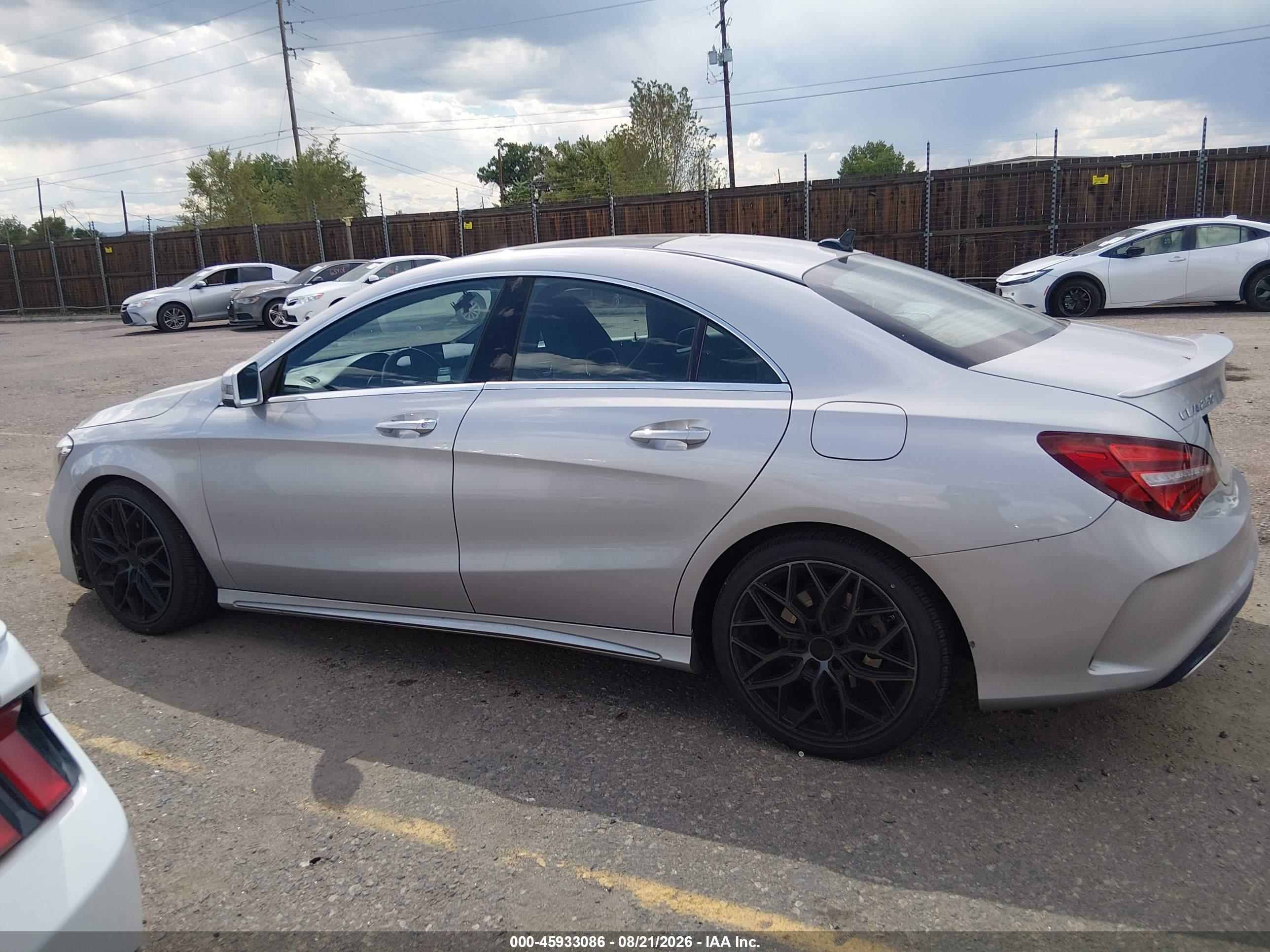 2018 MERCEDES-BENZ CLA 250 4MATIC