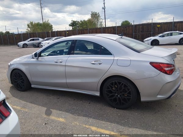 2018 MERCEDES-BENZ CLA 250 4MATIC