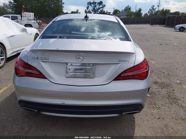 2018 MERCEDES-BENZ CLA 250 4MATIC