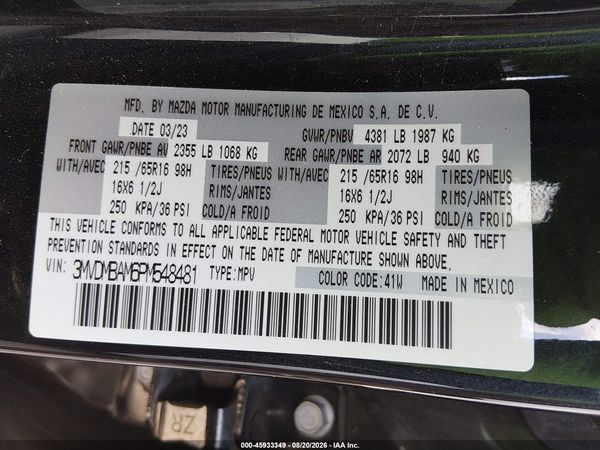 2023 MAZDA CX-30 2.5 S