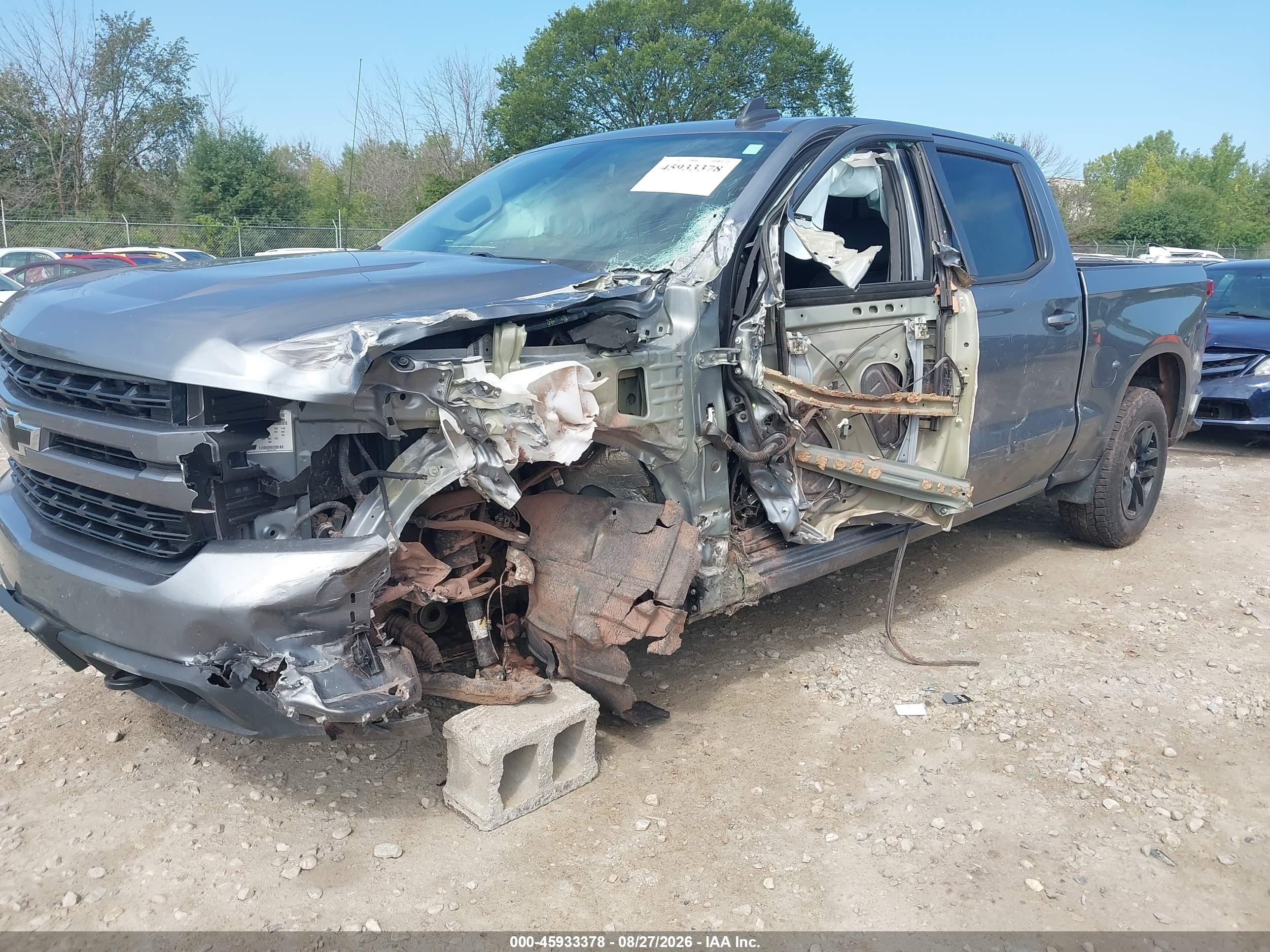 2020 CHEVROLET SILVERADO 1500 4WD  SHORT BED RST — I2