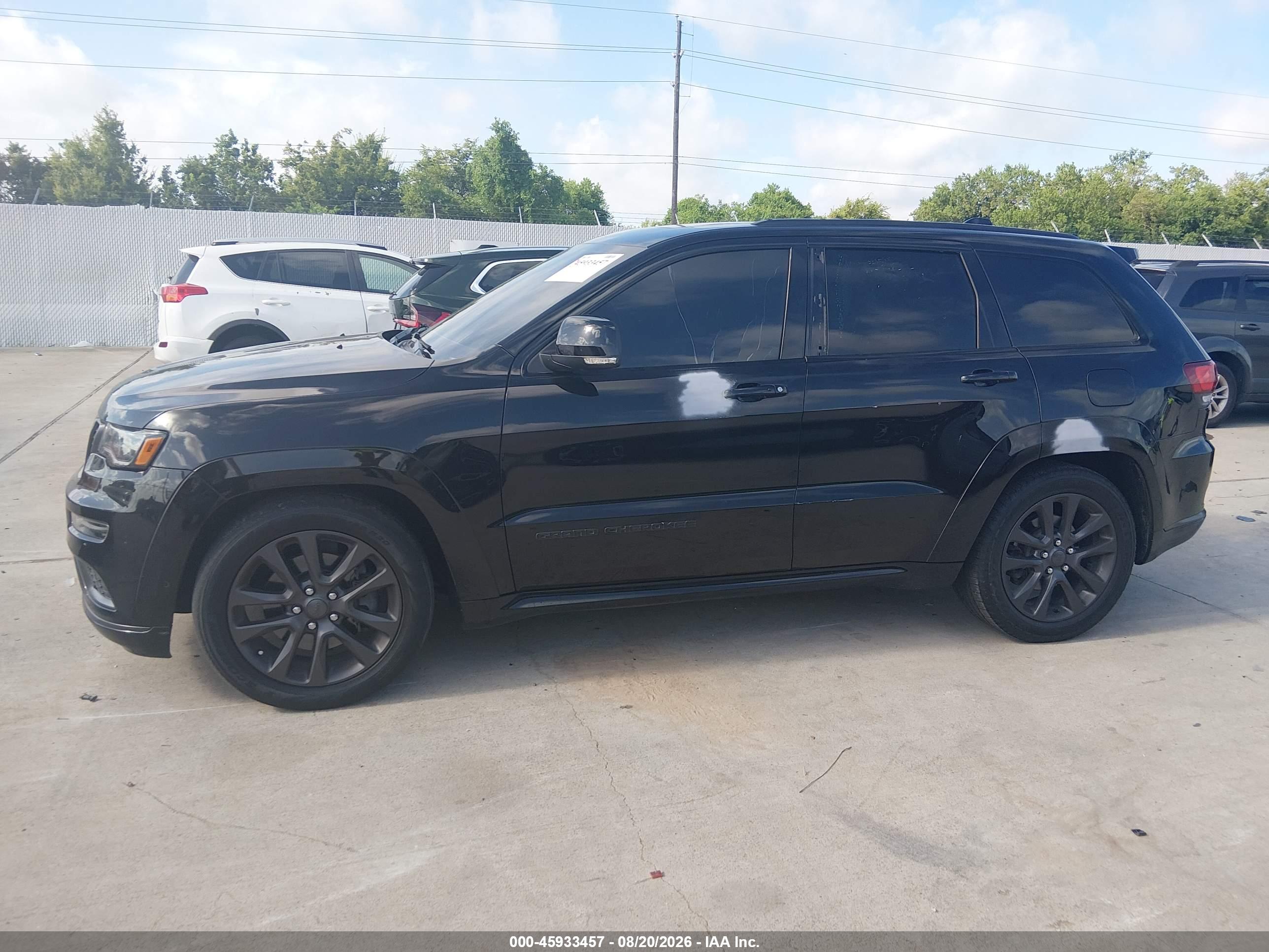 2019 JEEP GRAND CHEROKEE HIGH ALTITUDE 4X4