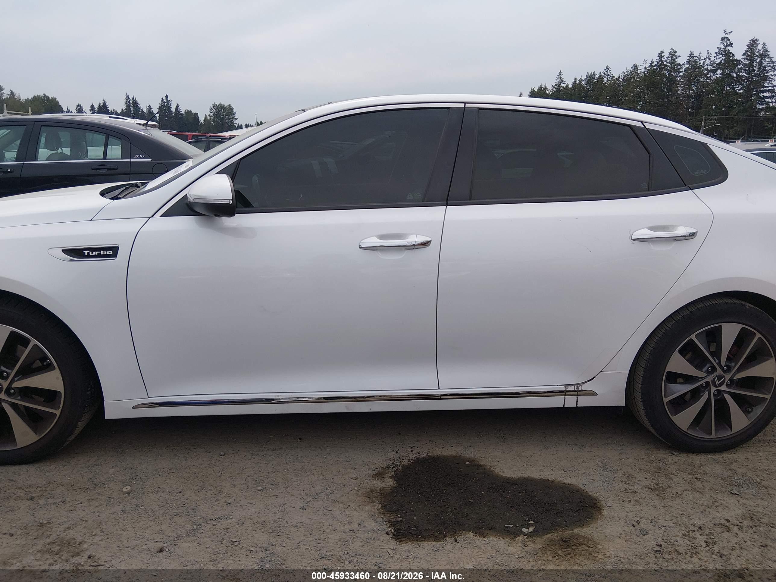 2016 KIA OPTIMA SXL TURBO