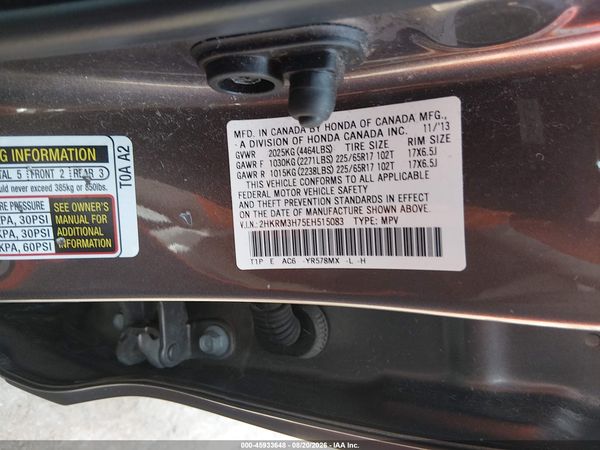 2014 HONDA CR-V EX-L