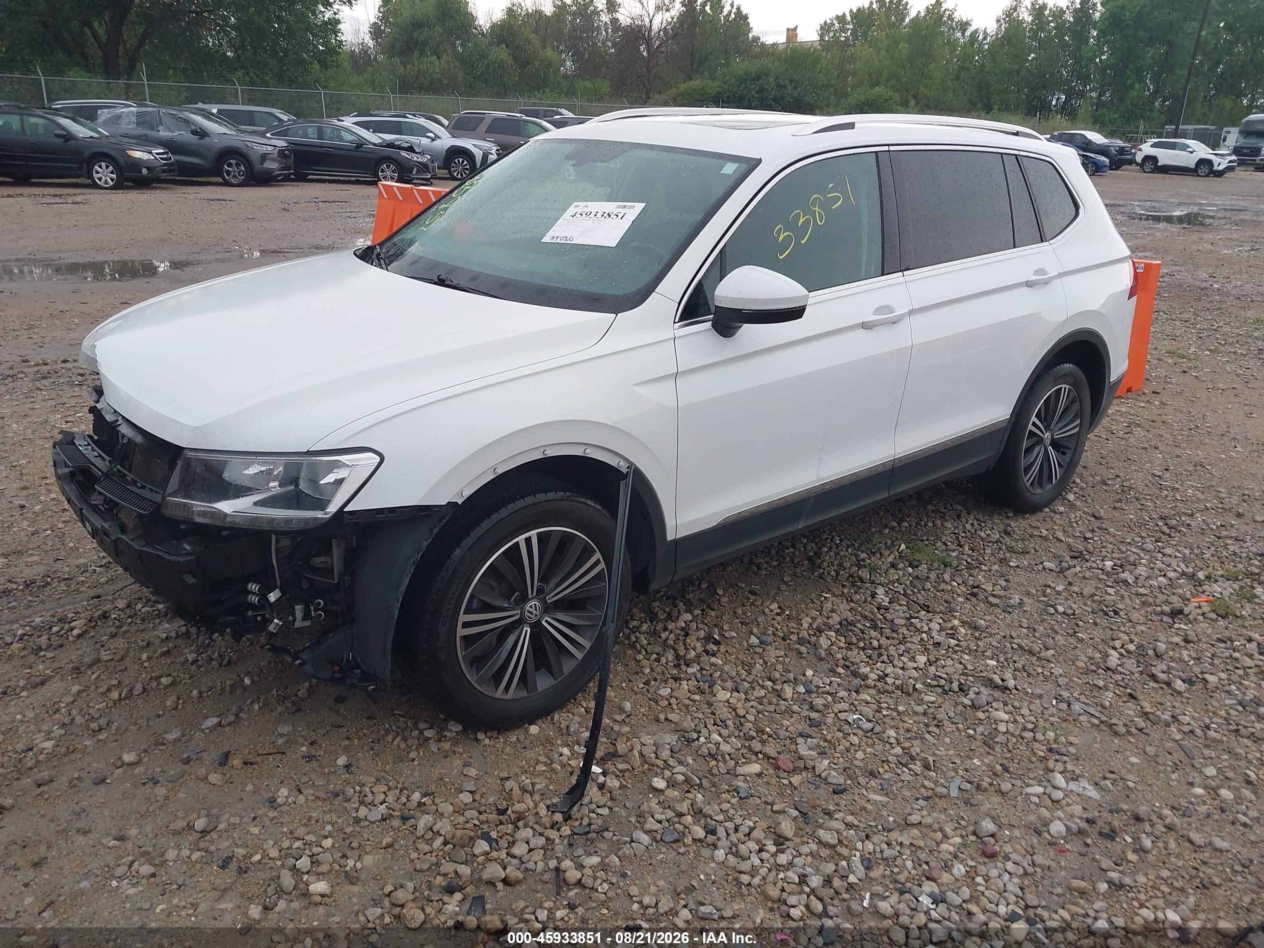 2018 VOLKSWAGEN TIGUAN 2.0T SE/2.0T SEL — I2