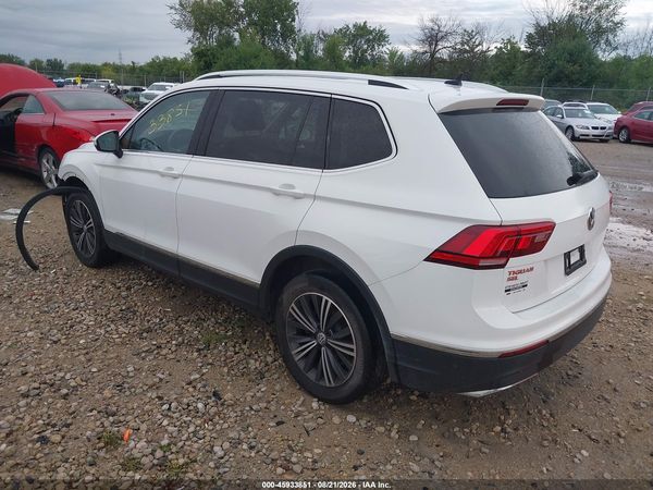 2018 VOLKSWAGEN TIGUAN 2.0T SE/2.0T SEL — I3