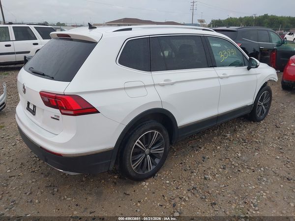 2018 VOLKSWAGEN TIGUAN 2.0T SE/2.0T SEL — I4