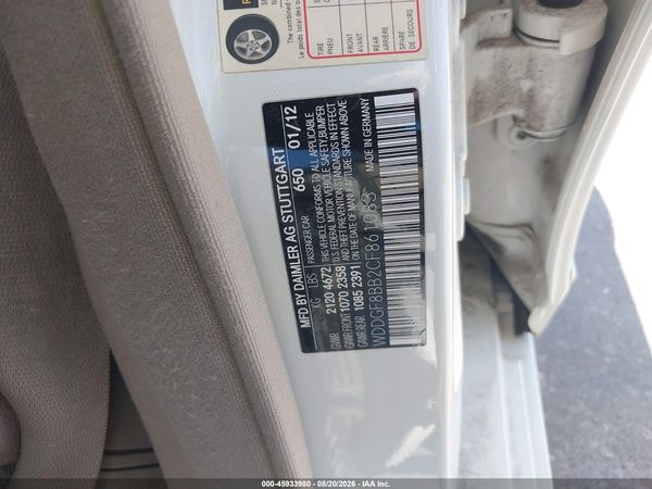 2012 MERCEDES-BENZ C 300 SPORT 4MATIC