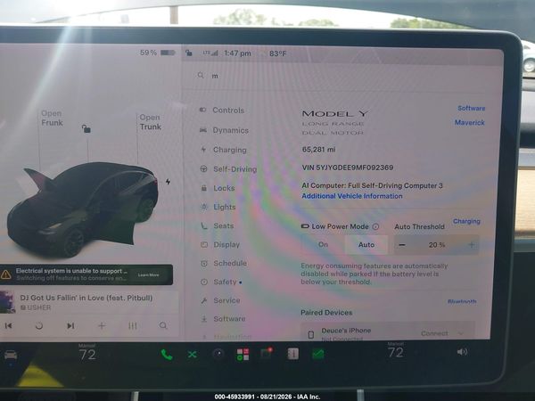 2021 TESLA MODEL Y — I7
