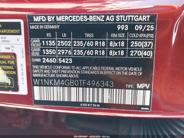 2026 MERCEDES-BENZ GLC 300 GLC300 — I9