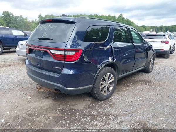2016 DODGE DURANGO LIMITED — I4