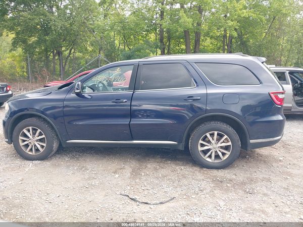 2016 DODGE DURANGO LIMITED — I117