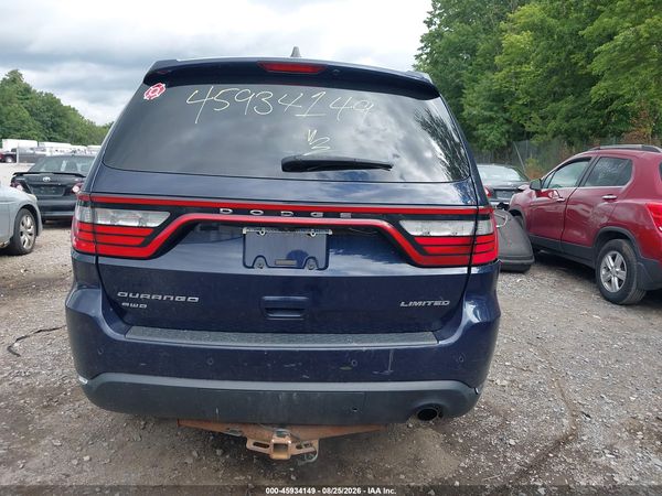 2016 DODGE DURANGO LIMITED — I119