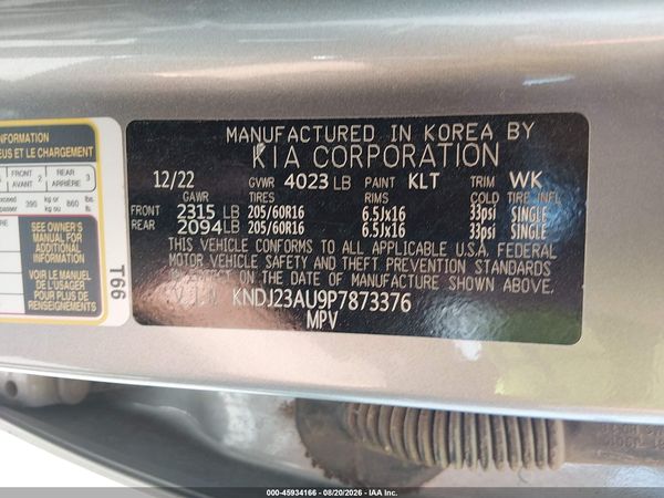 2023 KIA SOUL LX — I9