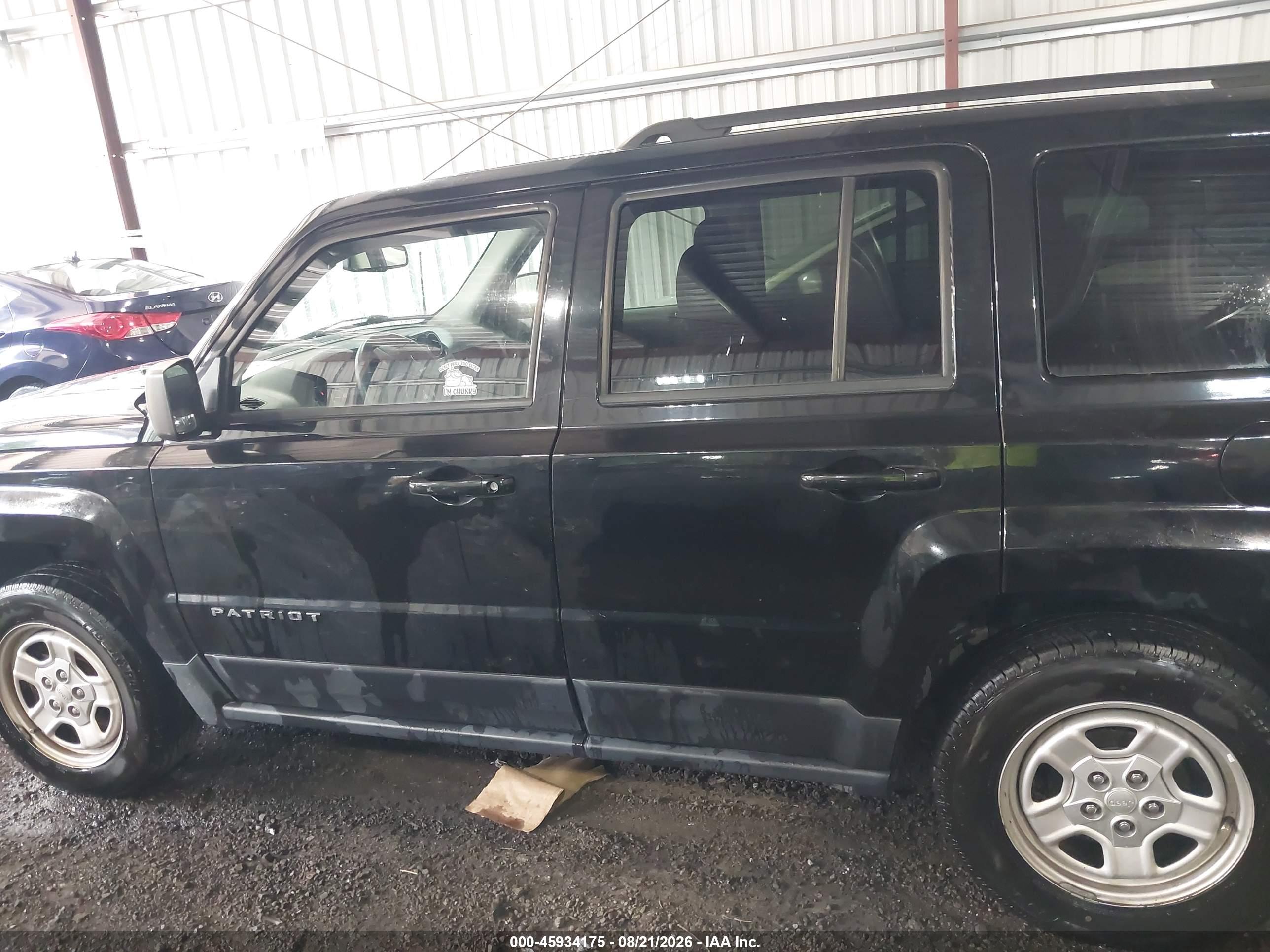 2016 JEEP PATRIOT SPORT