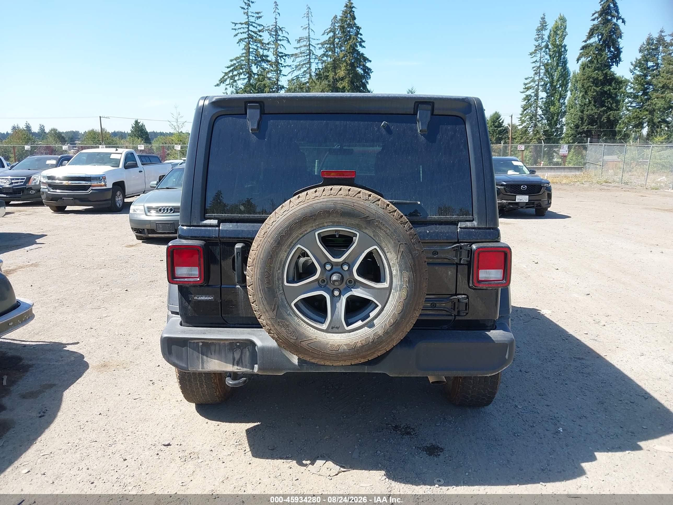 2022 JEEP WRANGLER UNLIMITED SPORT S 4X4