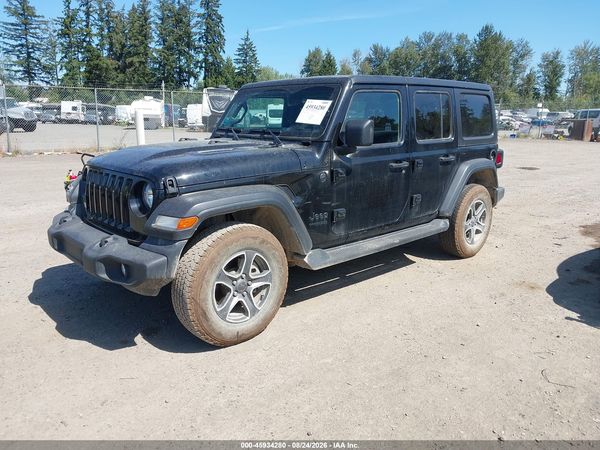 2022 JEEP WRANGLER UNLIMITED SPORT S 4X4
