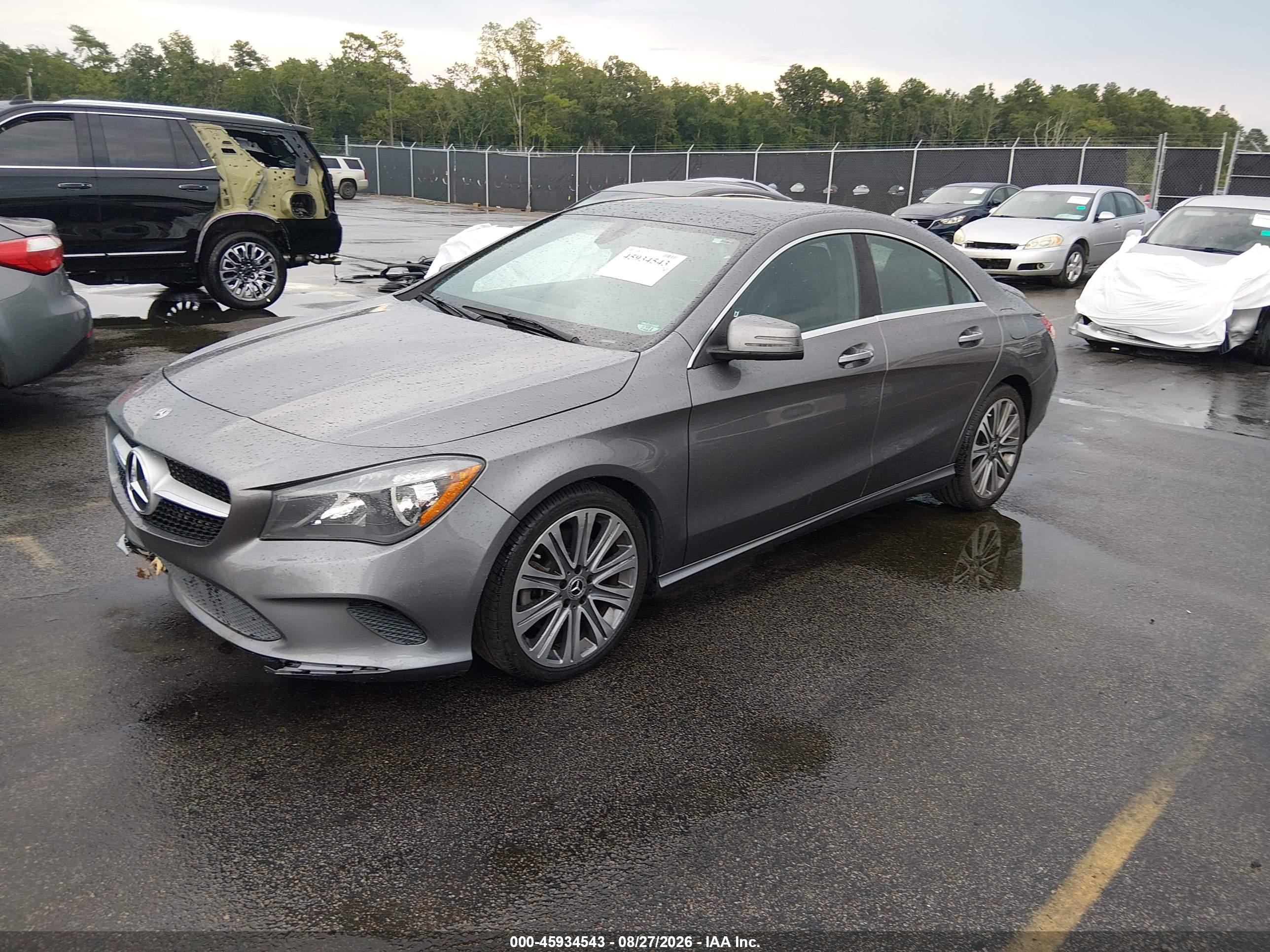 2018 MERCEDES-BENZ CLA 250 CLA250 — I2