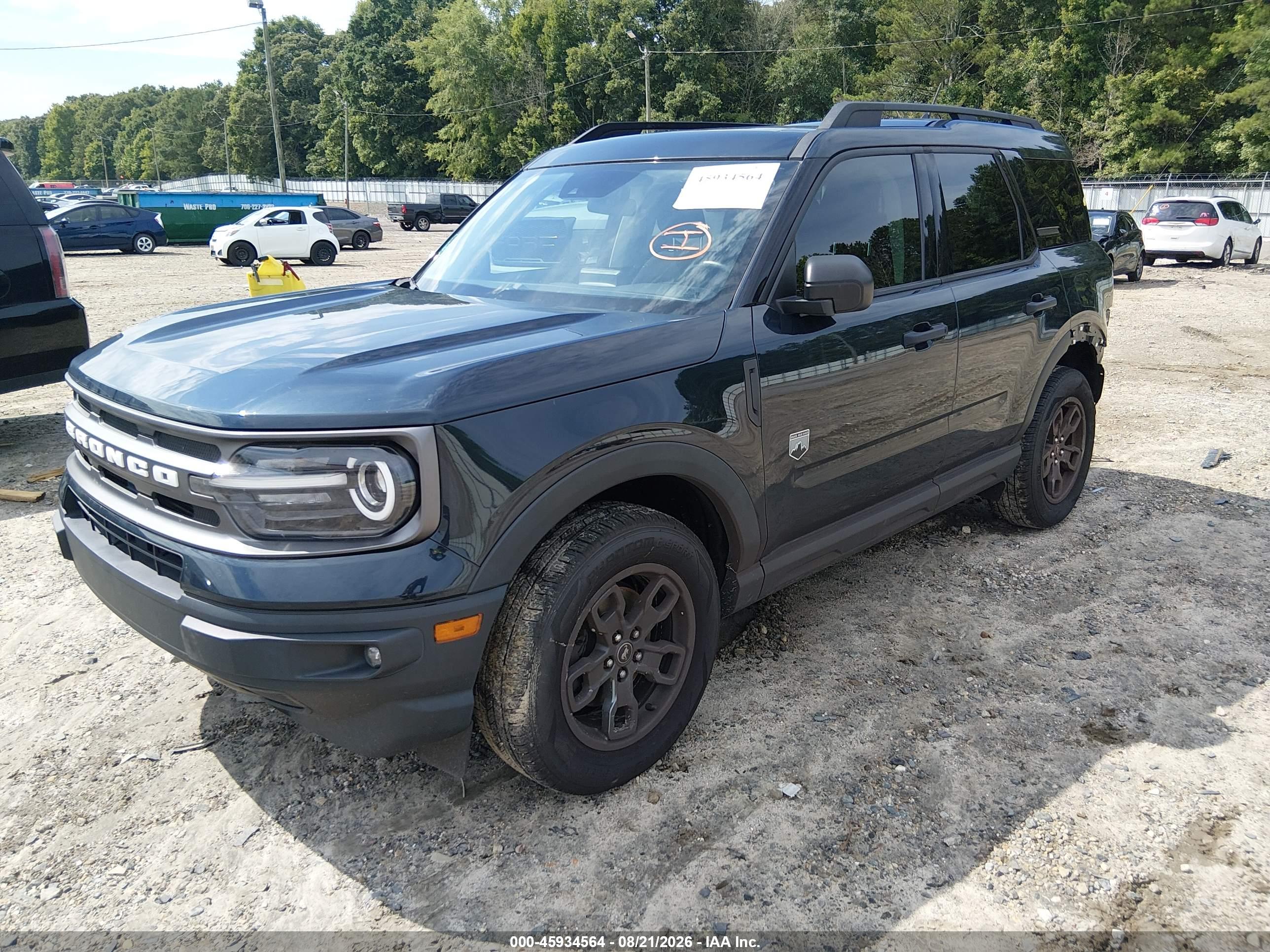 2022 FORD BRONCO SPORT BIG BEND — I2