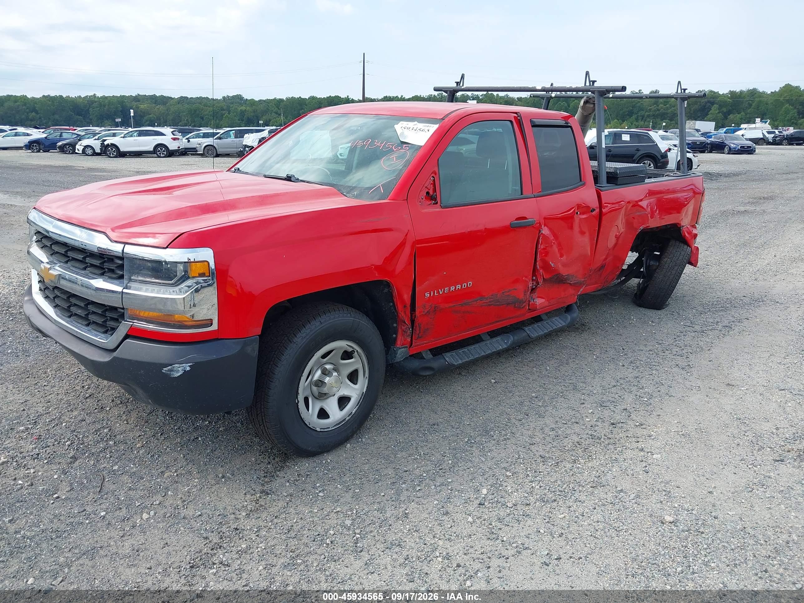 2016 CHEVROLET SILVERADO 1500 WORK TRUCK — I2