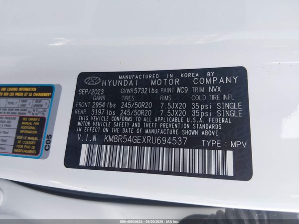 2024 HYUNDAI PALISADE LIMITED
