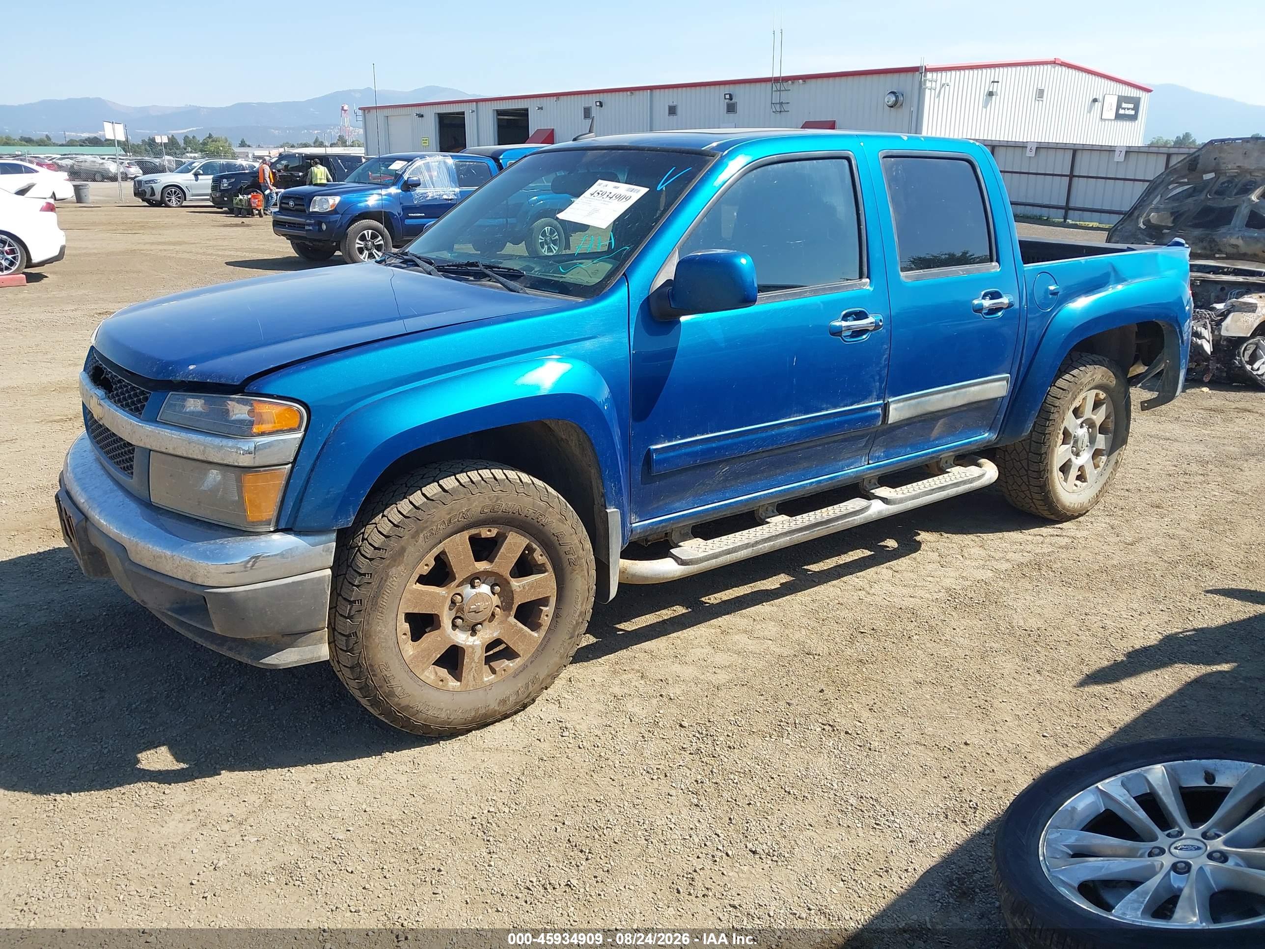 2012 CHEVROLET COLORADO LT W/2LT — I2