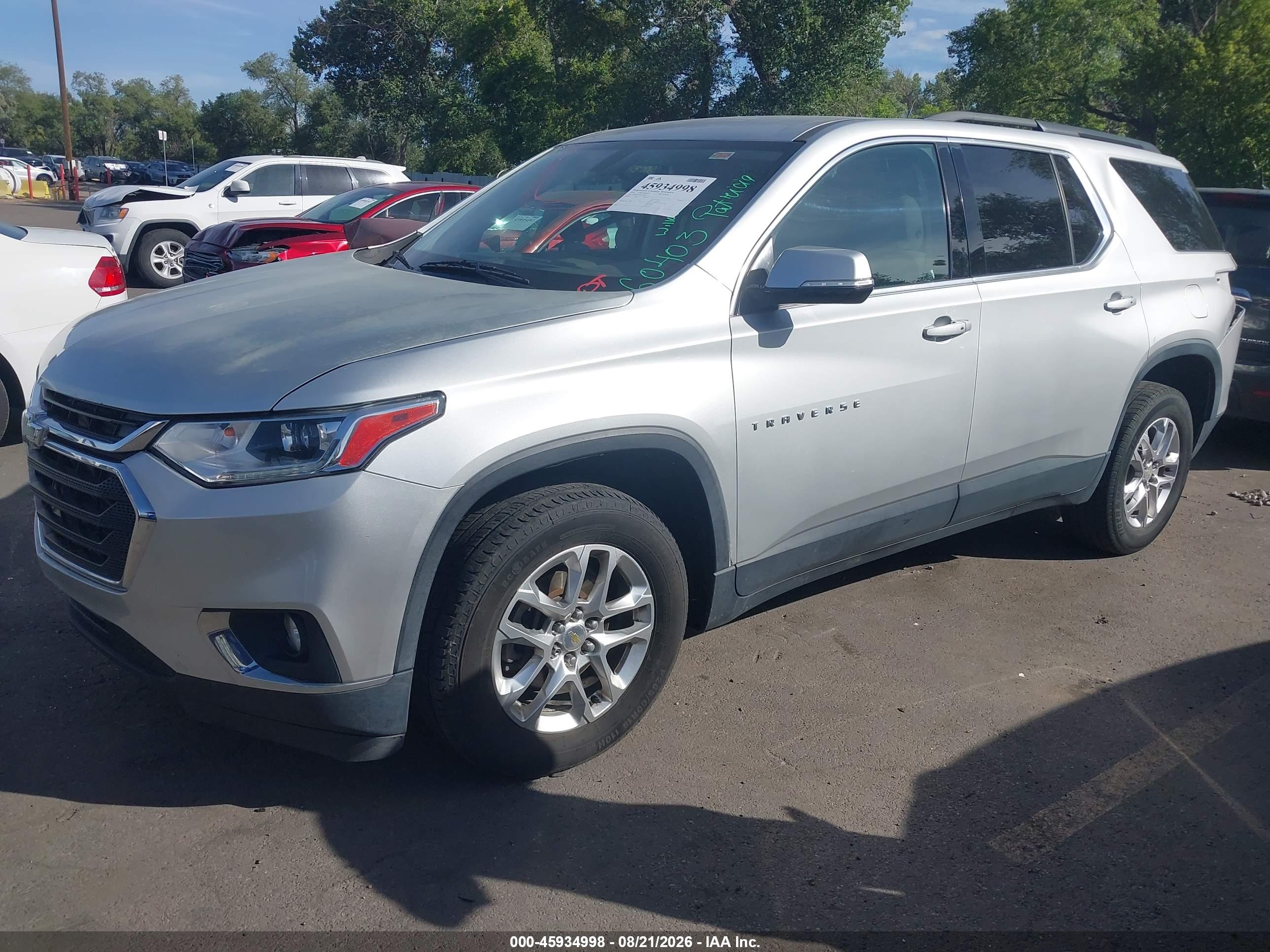 2019 CHEVROLET TRAVERSE 1LT — I2