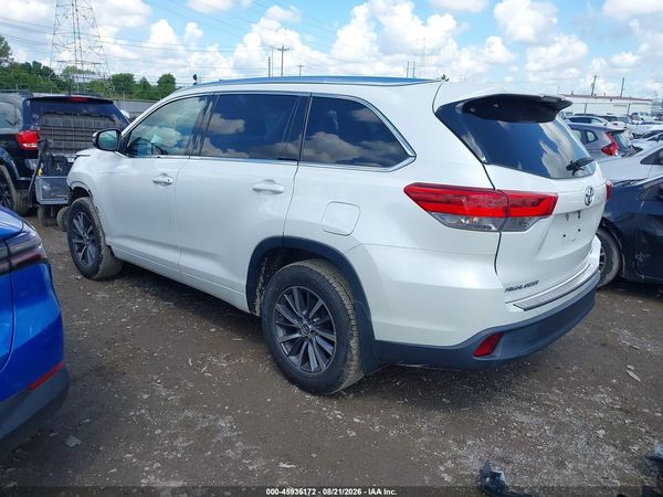 2018 TOYOTA HIGHLANDER XLE