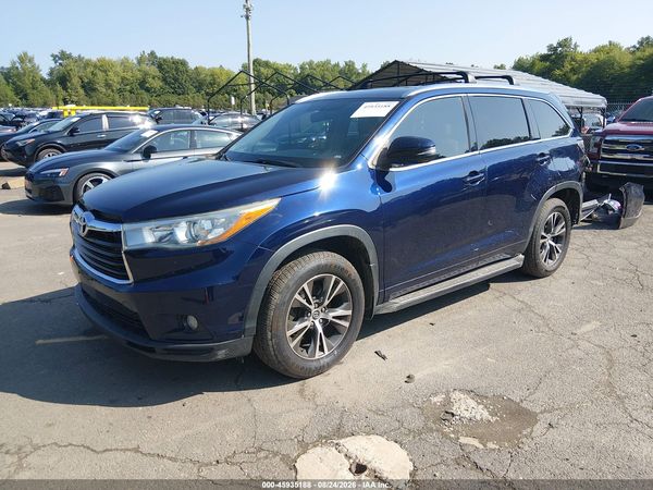 2016 TOYOTA HIGHLANDER XLE V6