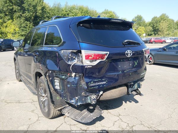 2016 TOYOTA HIGHLANDER XLE V6