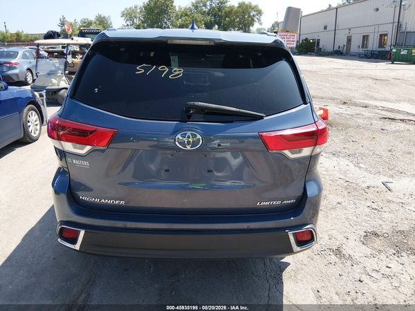 2018 TOYOTA HIGHLANDER LIMITED