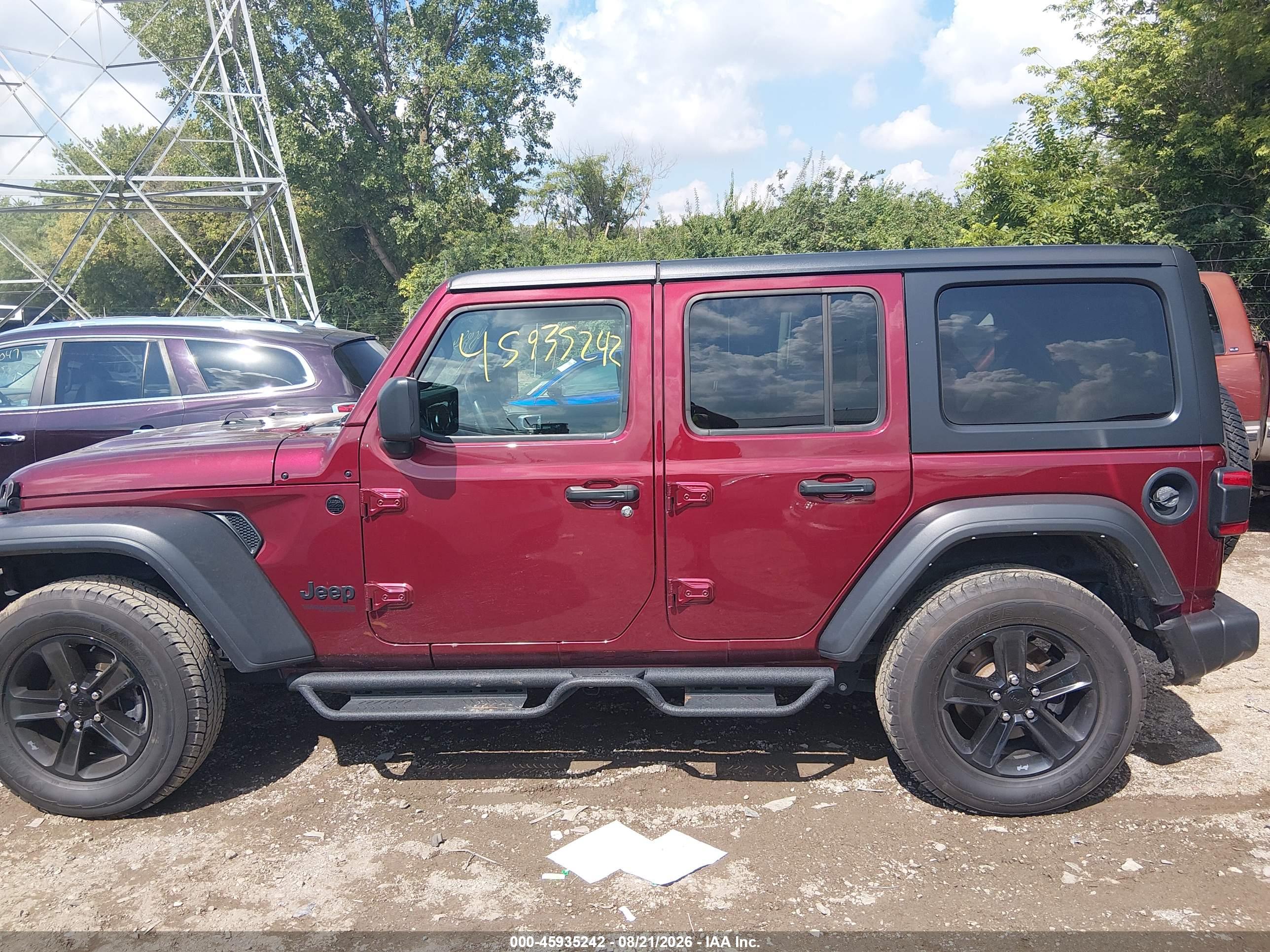 2021 JEEP WRANGLER UNLIMITED SPORT ALTITUDE 4X4