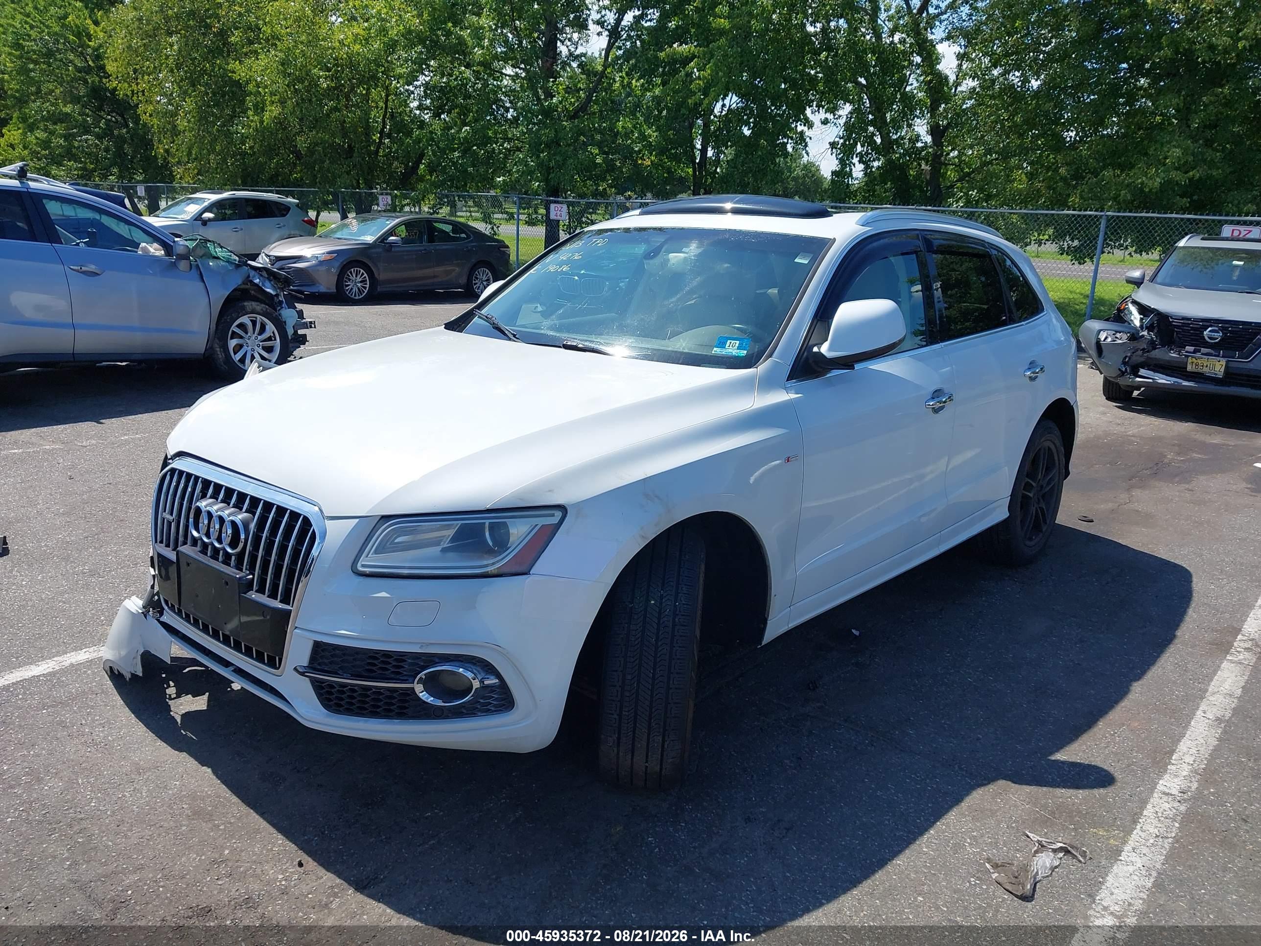 2014 AUDI Q5 3.0T PREMIUM PLUS — I2