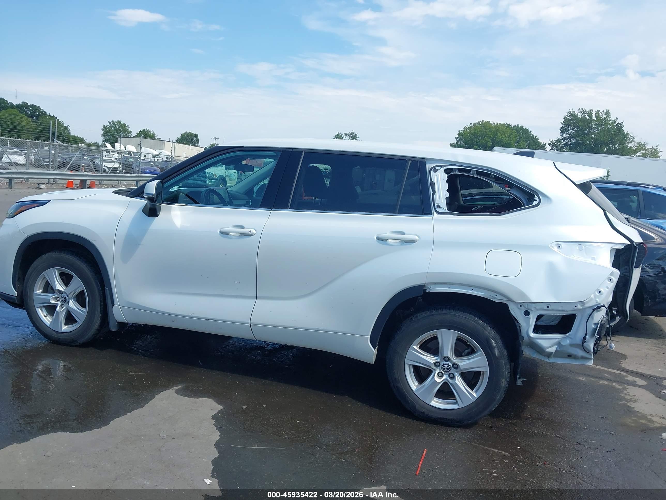 2022 TOYOTA HIGHLANDER LE