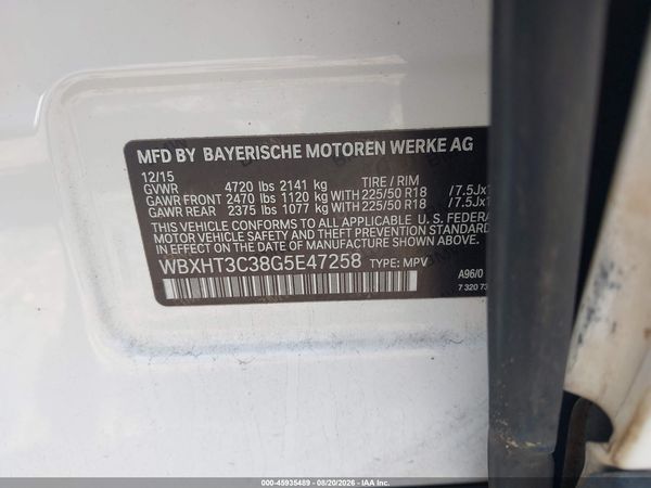 2016 BMW X1 XDRIVE28I