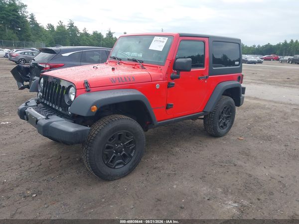 2016 JEEP WRANGLER WILLYS WHEELER