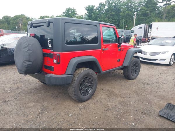 2016 JEEP WRANGLER WILLYS WHEELER