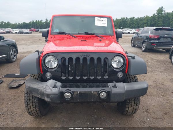 2016 JEEP WRANGLER WILLYS WHEELER