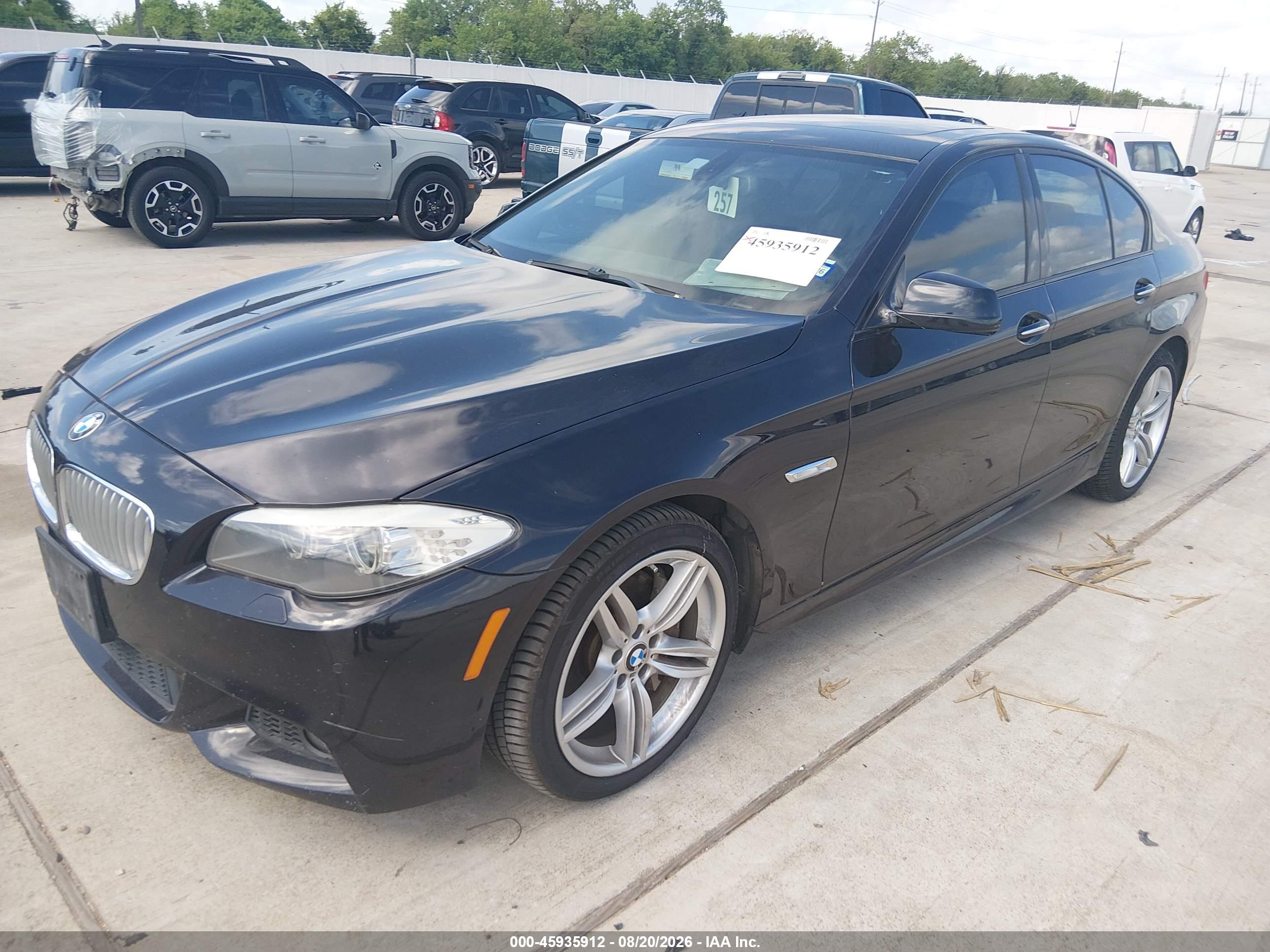 2012 BMW 550I