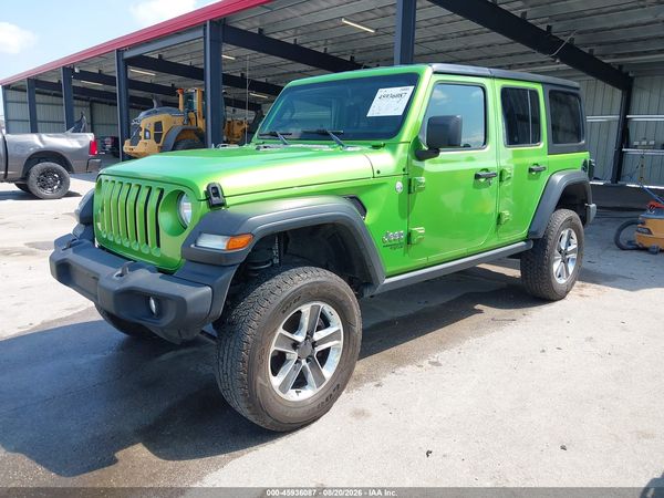2018 JEEP WRANGLER UNLIMITED SPORT S 4X4