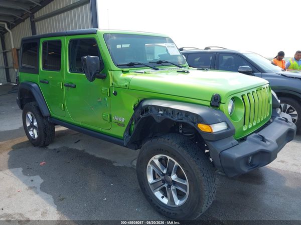 2018 JEEP WRANGLER UNLIMITED SPORT S 4X4